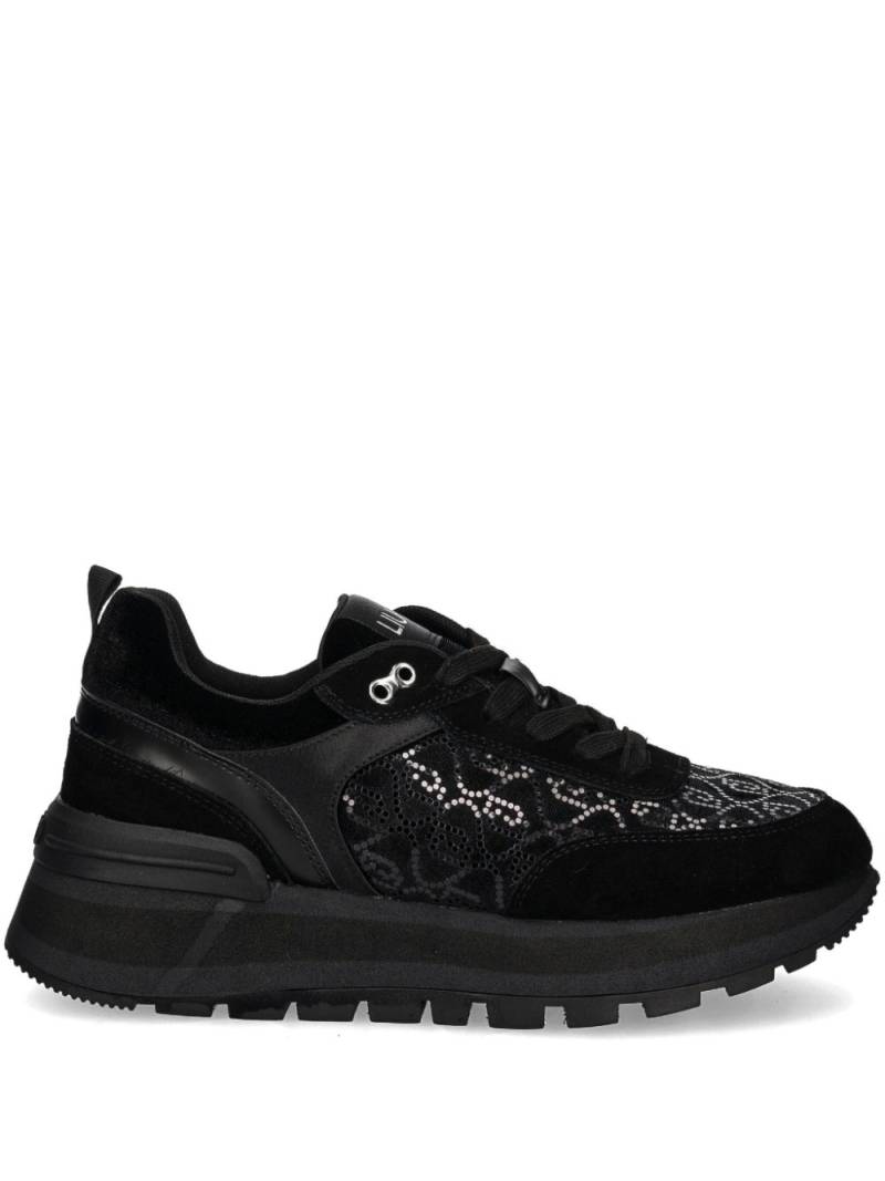 LIU JO sequin-embellished sneakers - Black von LIU JO