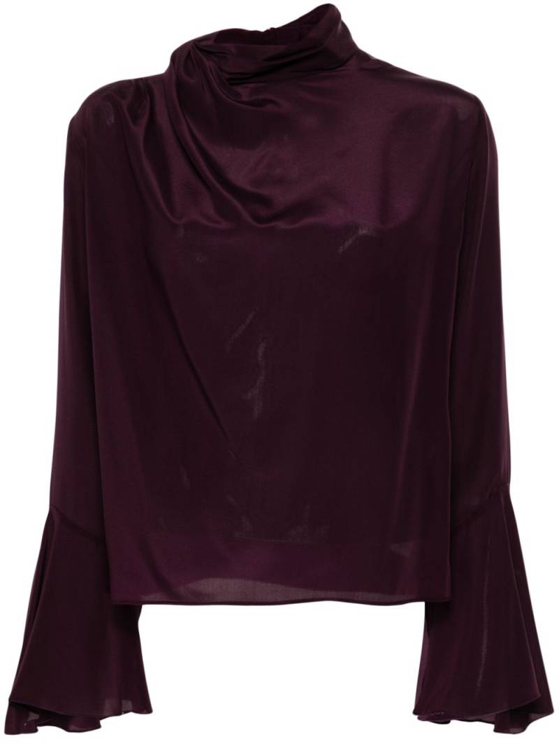 LIU JO silk blouse - Purple von LIU JO