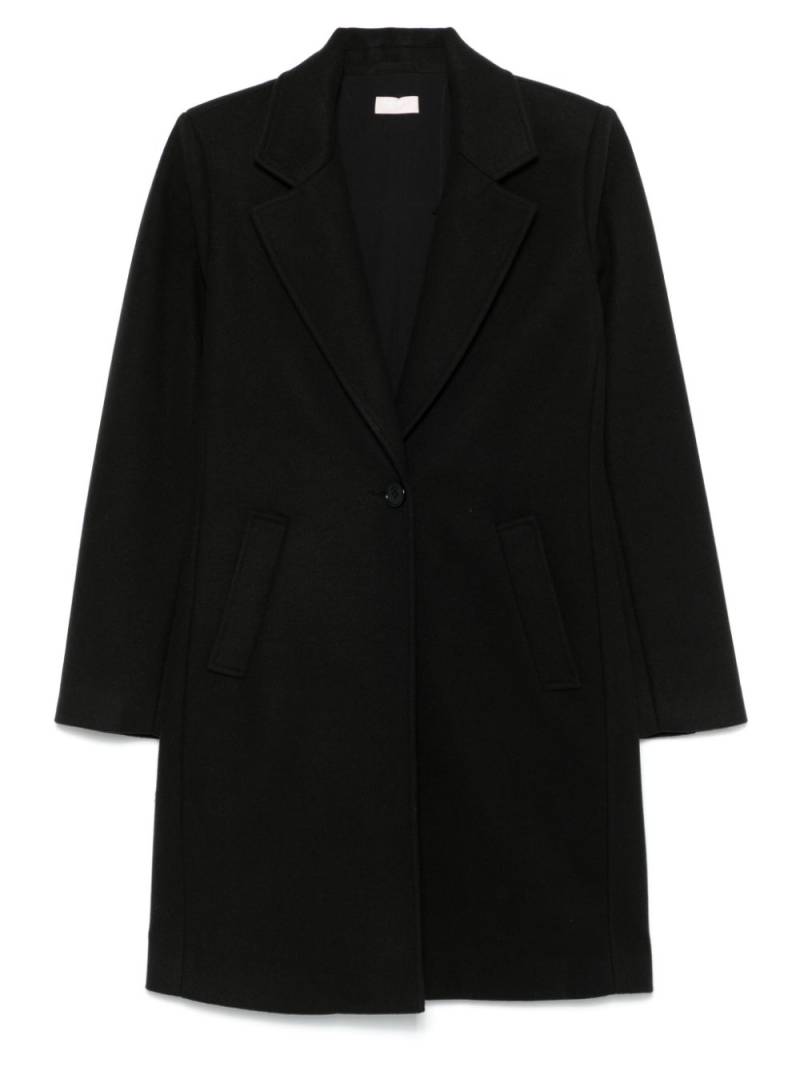 LIU JO single-breasted coat - Black von LIU JO