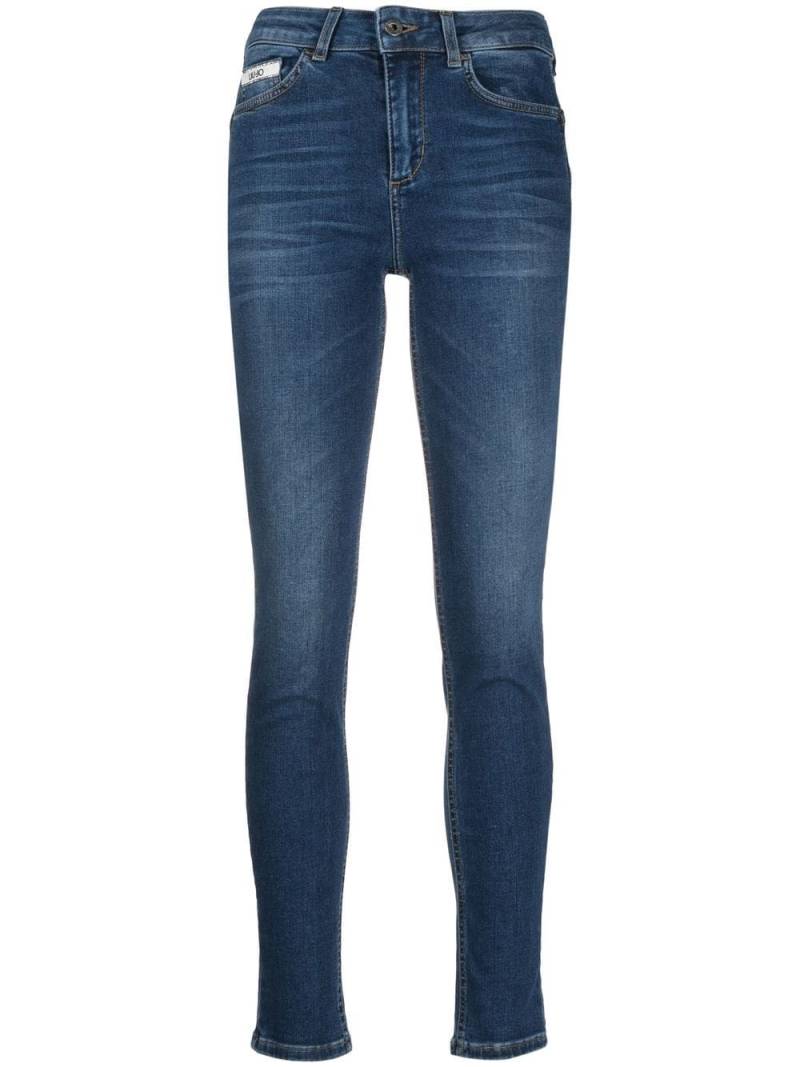 LIU JO skinny-cut high-waist jeans - Blue von LIU JO