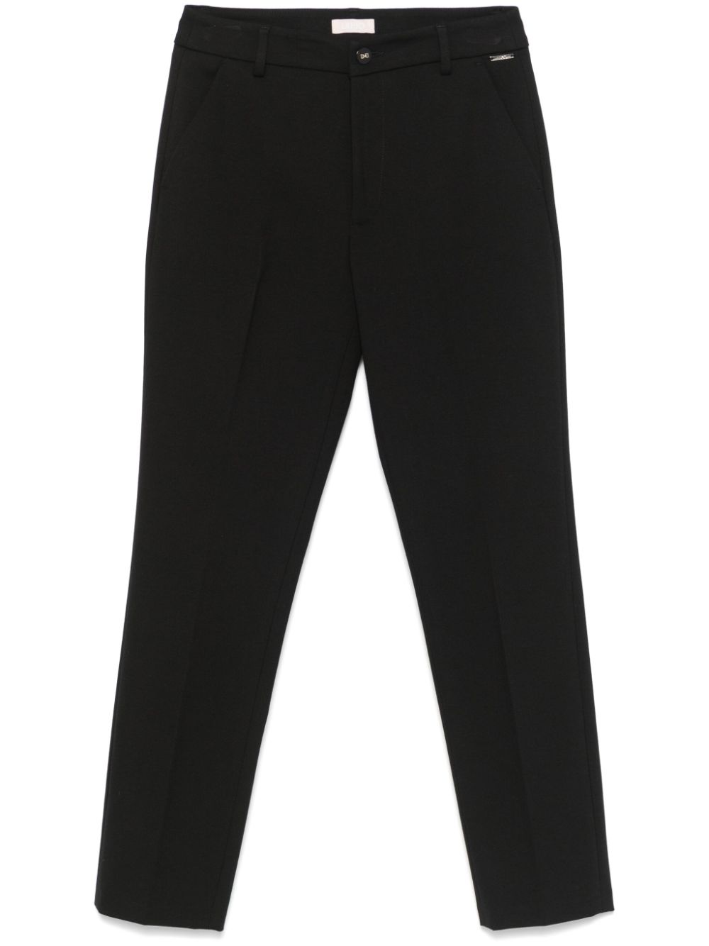 LIU JO slim-cut trousers - Black von LIU JO