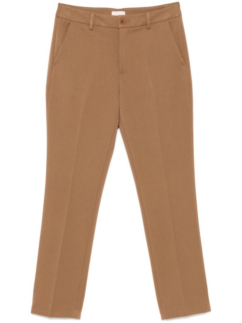 LIU JO slim-cut trousers - Brown von LIU JO