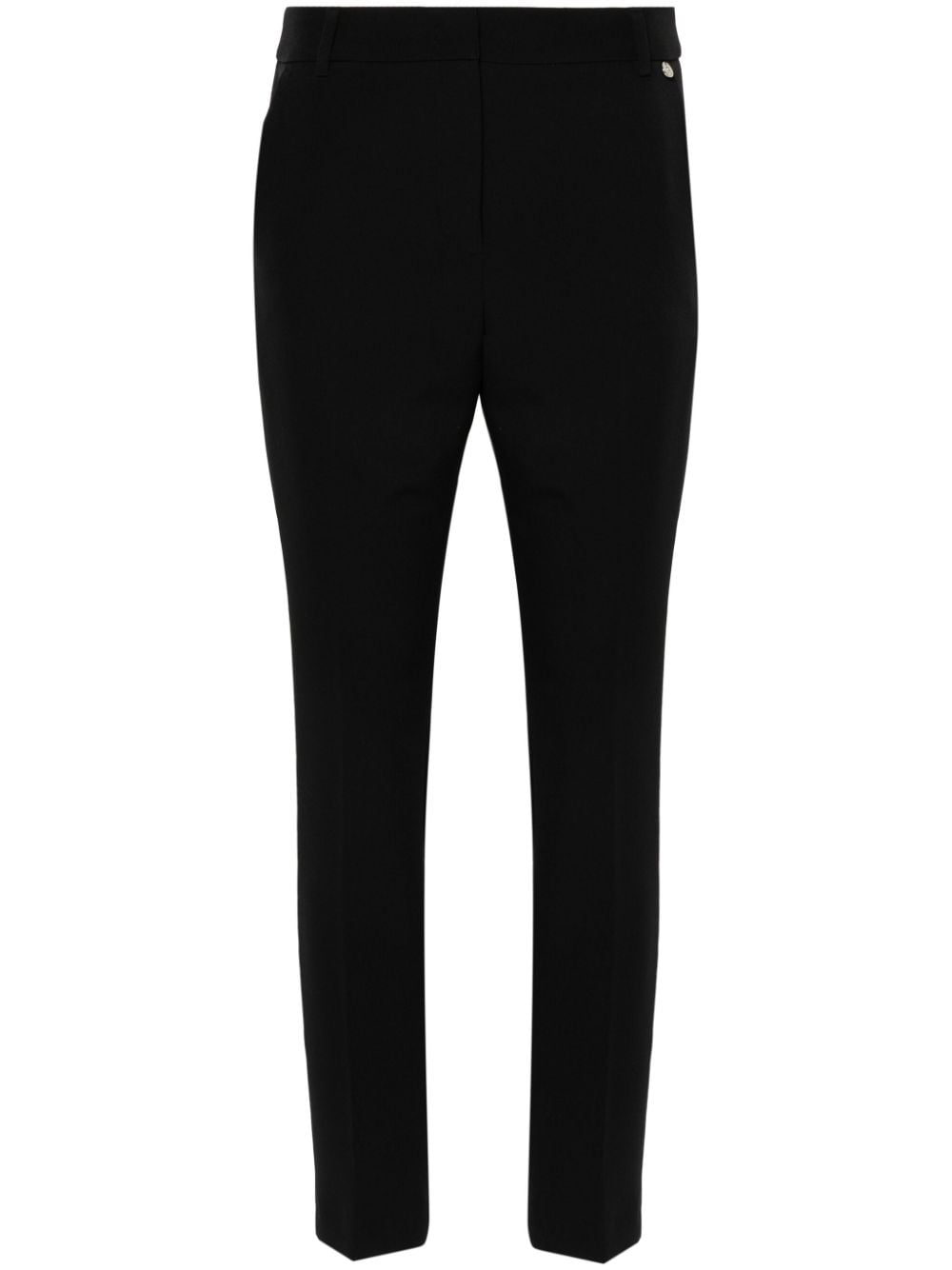 LIU JO slim-fit tailored trousers - Black von LIU JO