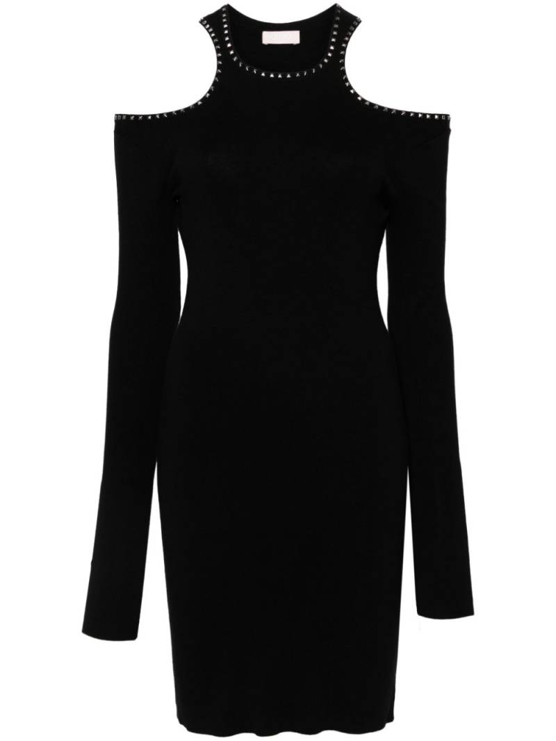 LIU JO stud-embellished mini dress - Black von LIU JO