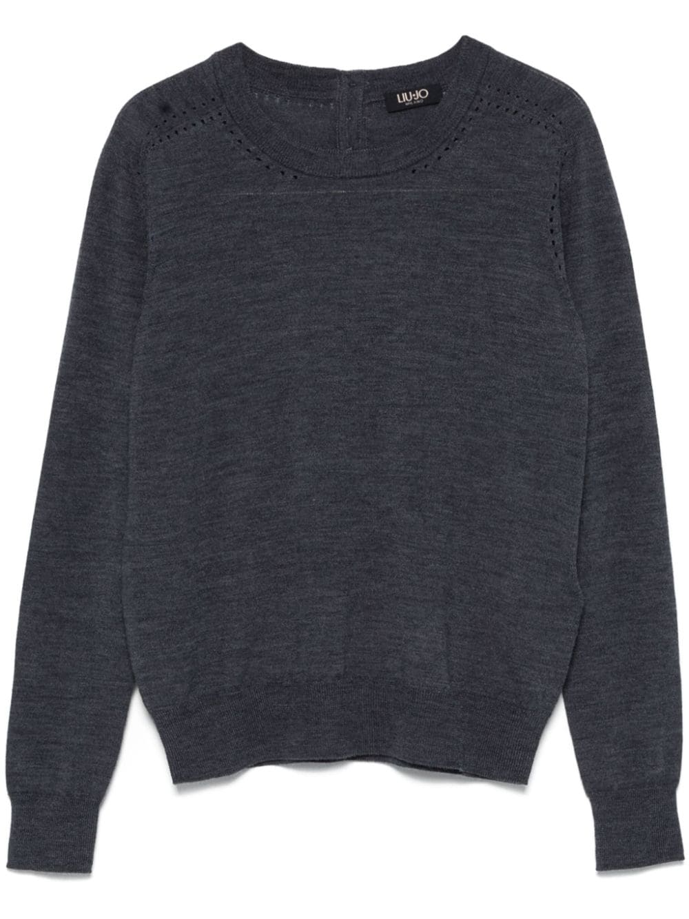 LIU JO virgin wool sweater - Grey von LIU JO