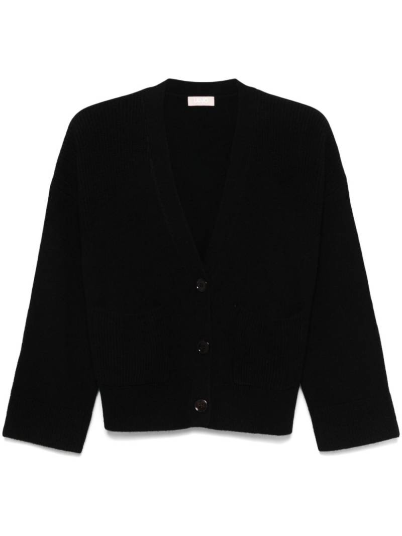 LIU JO wool cardigan - Black von LIU JO