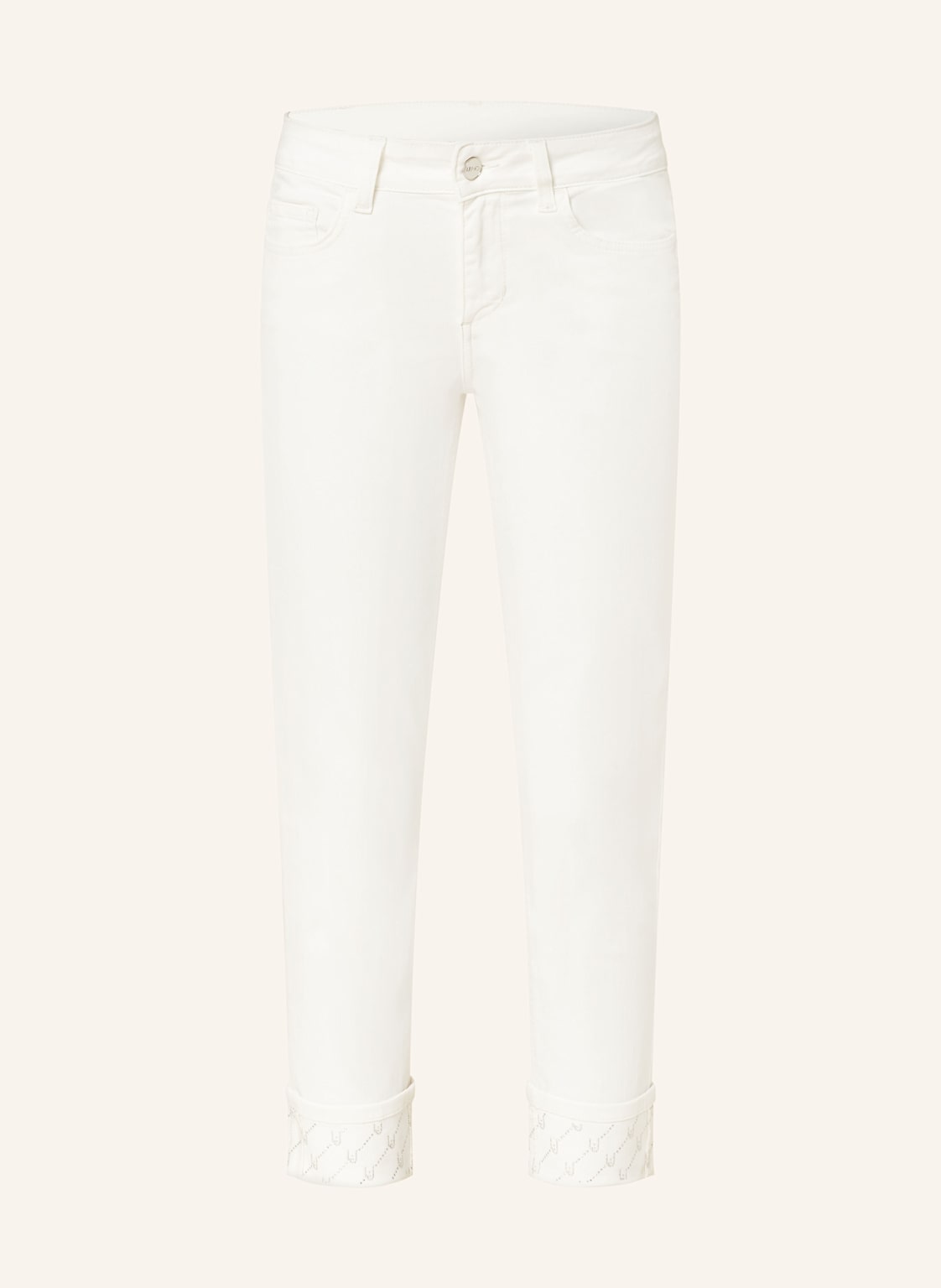 Liu Jo 7/8-Jeans Mit Schmucksteinen weiss Liu Jo 7/8-Jeans Mit Schmucksteinen weiss von LIU JO