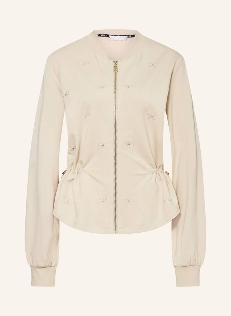 Liu Jo Blouson Mit Schmucksteinen beige von LIU JO