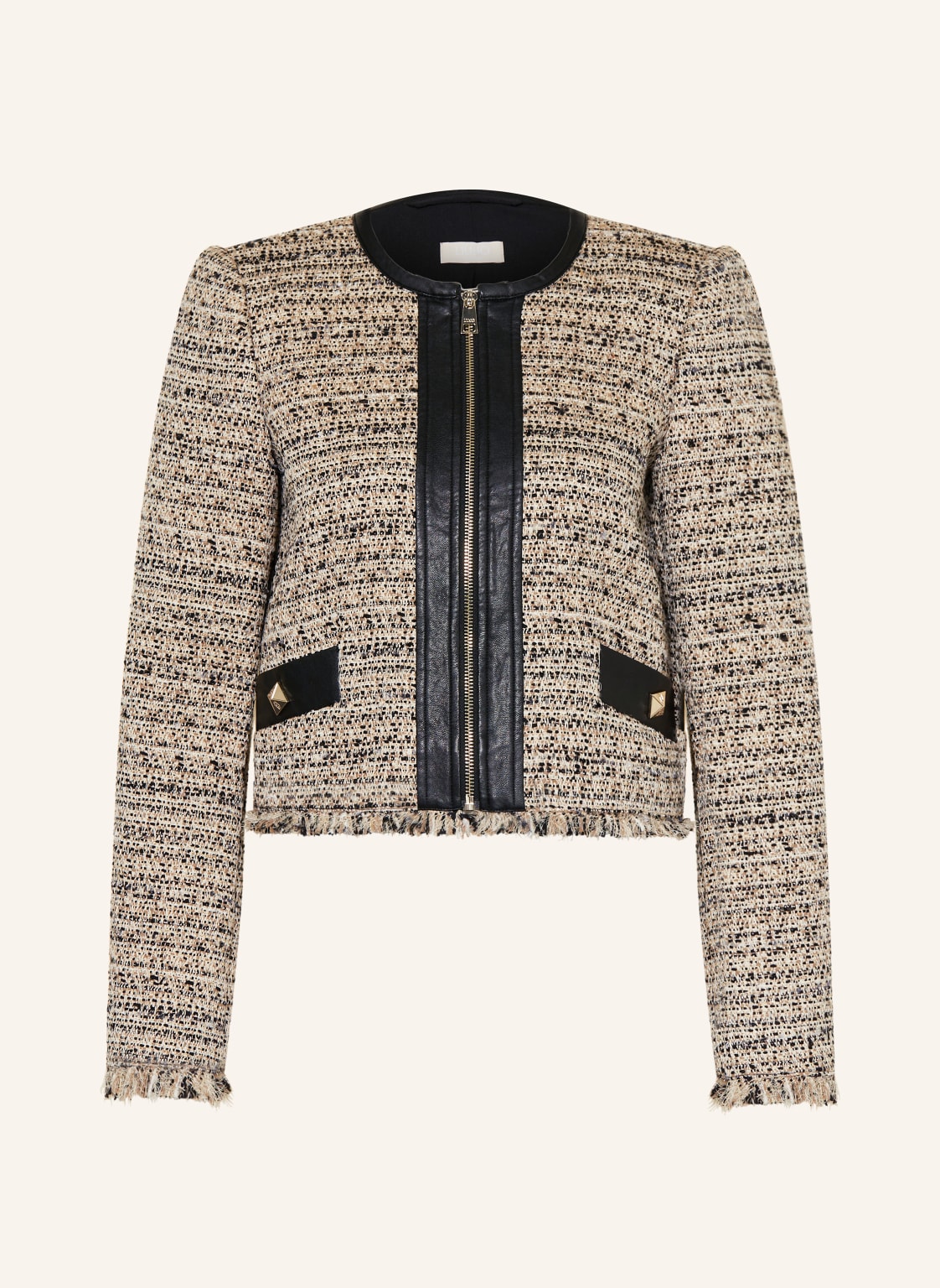 Liu Jo Bouclé-Jacke Mit Glitzergarn gold von LIU JO