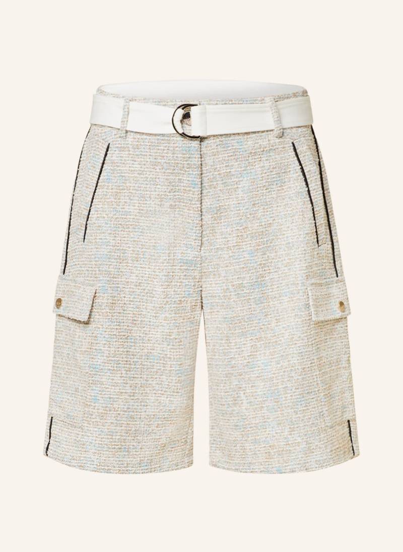 Liu Jo Bouclé-Shorts Mit Glitzergarn weiss von LIU JO