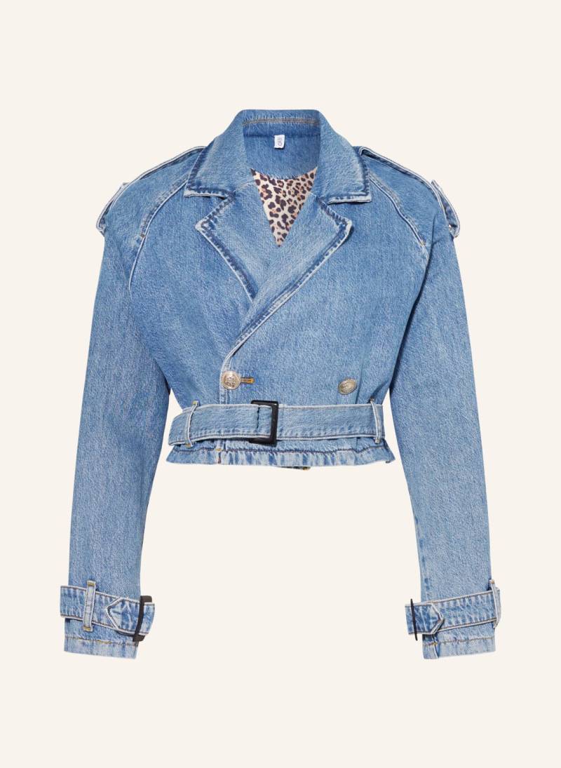 Liu Jo Cropped-Jeansjacke blau von LIU JO