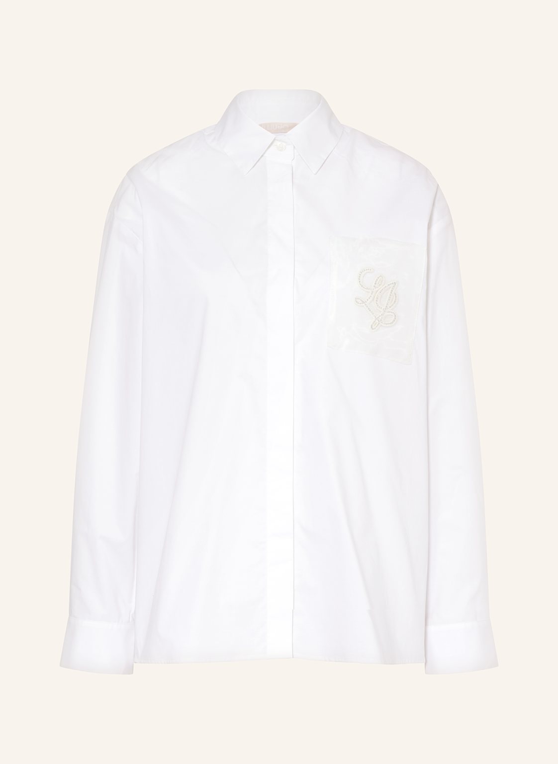 Liu Jo Hemdbluse weiss Liu Jo Hemdbluse weiss von LIU JO