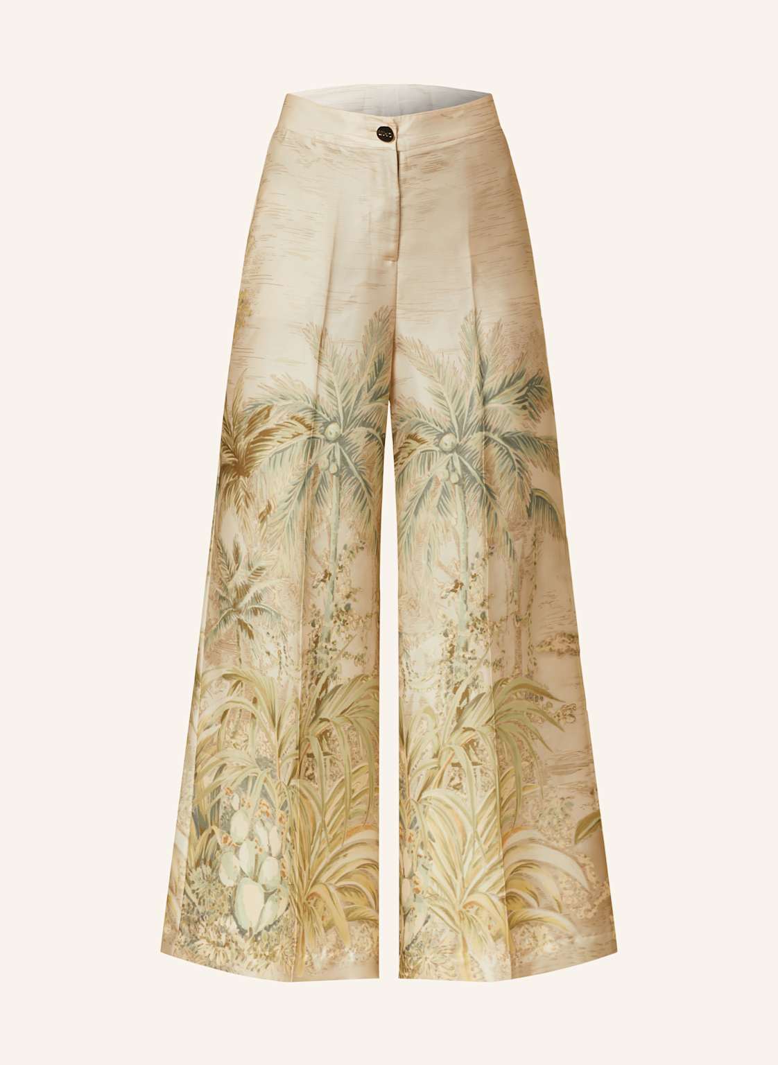 Liu Jo Marlenehose Aus Satin gruen Liu Jo Marlenehose Aus Satin gruen von LIU JO