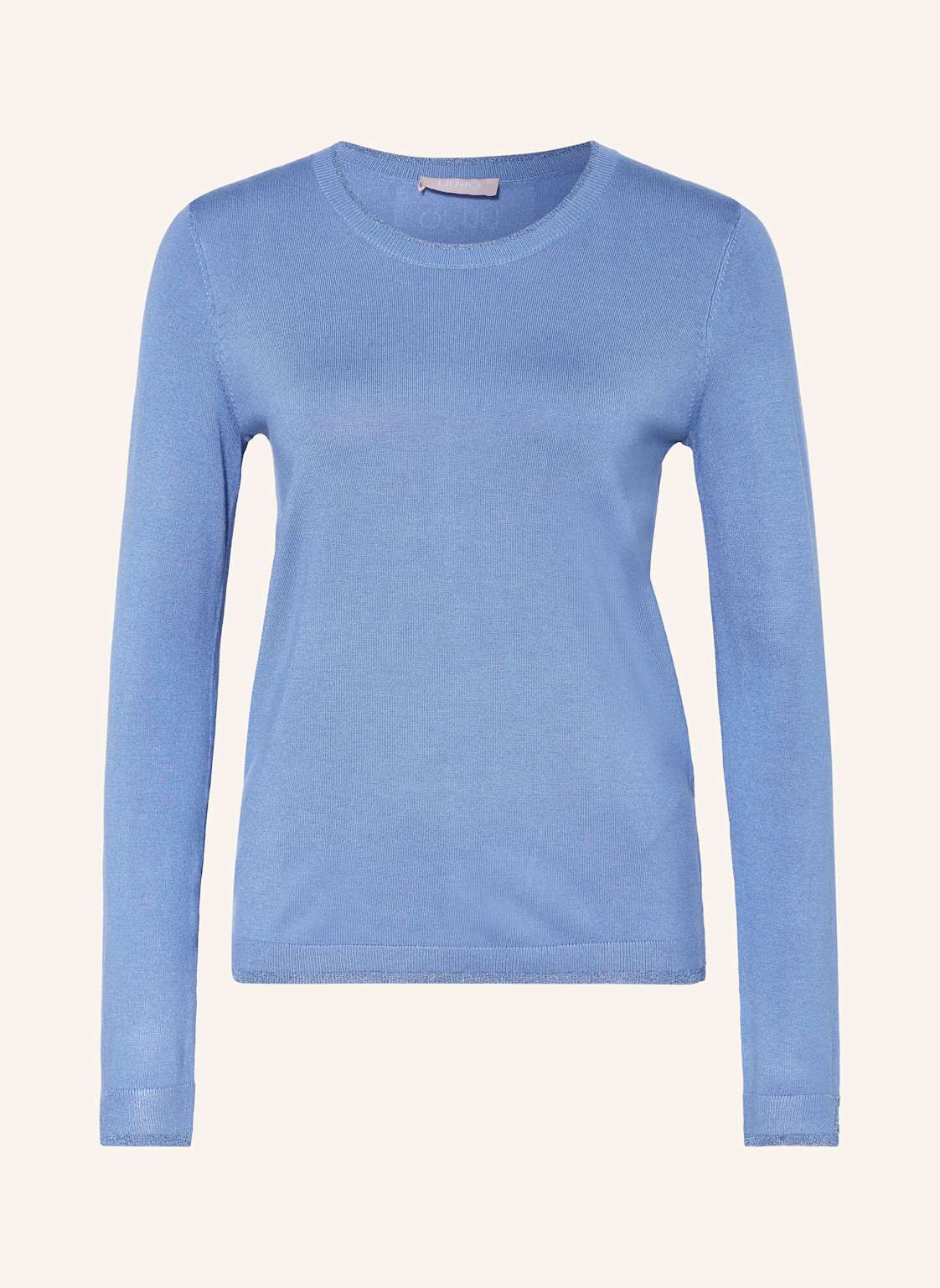 Liu Jo Pullover Mit Glitzergarn Und Schmucksteinen blau Liu Jo Pullover Mit Glitzergarn Und Schmucksteinen blau von LIU JO