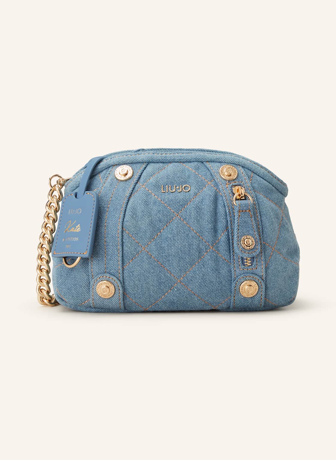 Liu Jo Schultertasche Kate Small Mit Nieten blau Liu Jo Schultertasche Kate Small Mit Nieten blau von LIU JO