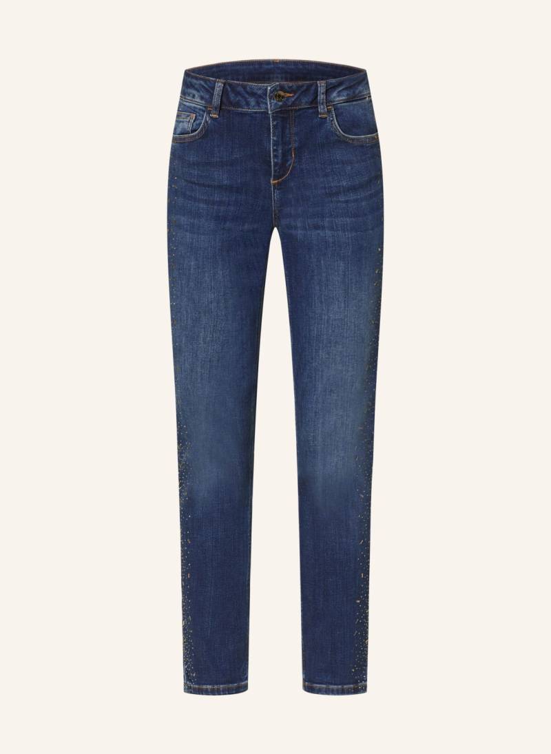 Liu Jo Skinny Jeans Mit Schmucksteinen blau von LIU JO