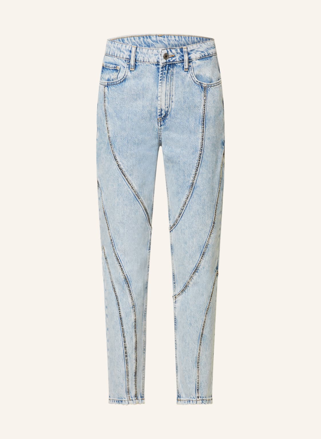 Liu Jo Straight Jeans Mit Nieten blau von LIU JO