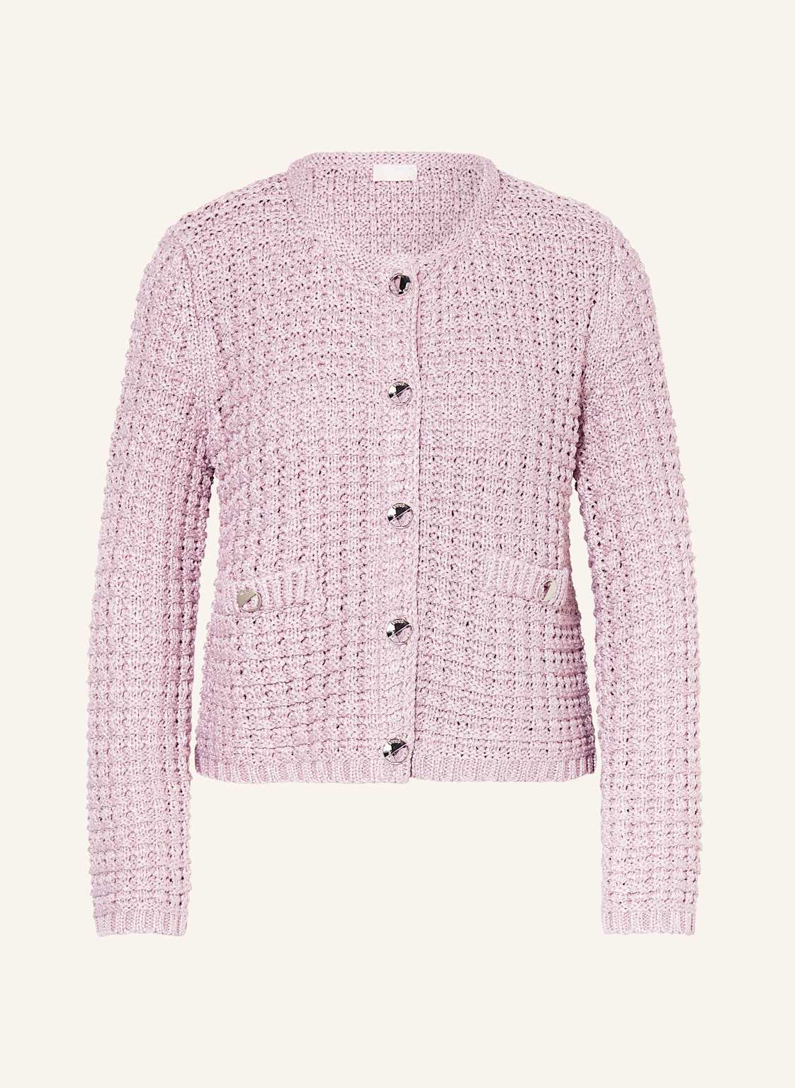 Liu Jo Strickjacke Mit Glitzergarn rosa Liu Jo Strickjacke Mit Glitzergarn rosa von LIU JO