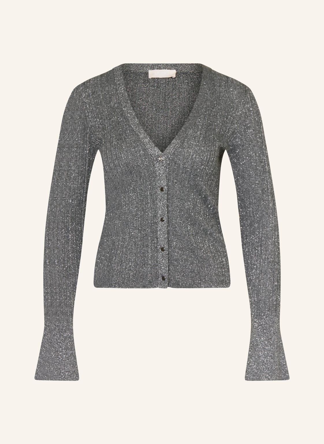 Liu Jo Strickjacke Mit Glitzergarn silber von LIU JO