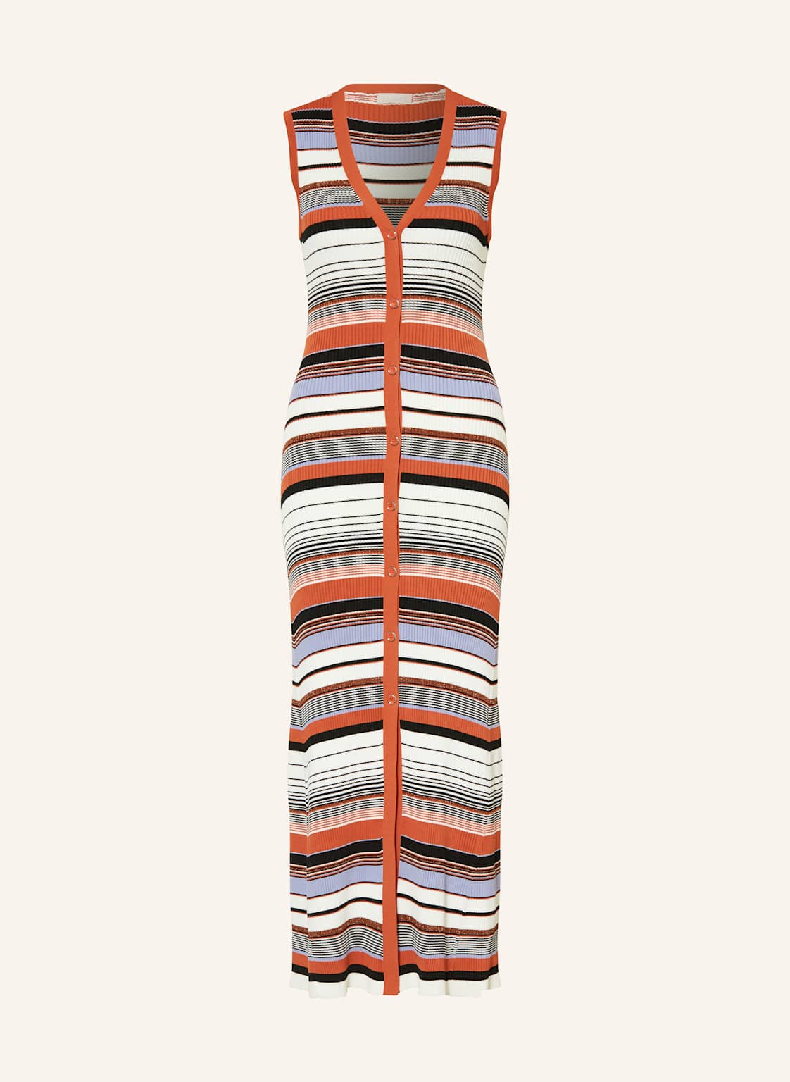 Liu Jo Strickkleid Mit Glitzergarn orange Liu Jo Strickkleid Mit Glitzergarn orange von LIU JO