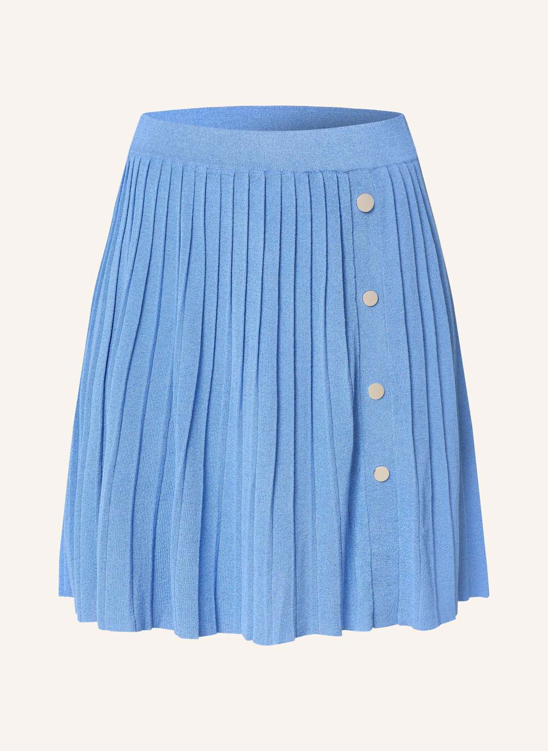 Liu Jo Strickrock Mit Plissees blau Liu Jo Strickrock Mit Plissees blau von LIU JO