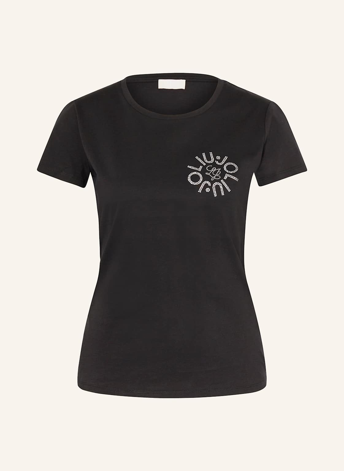 Liu Jo T-Shirt Mit Schmucksteinen schwarz Liu Jo T-Shirt Mit Schmucksteinen schwarz von LIU JO