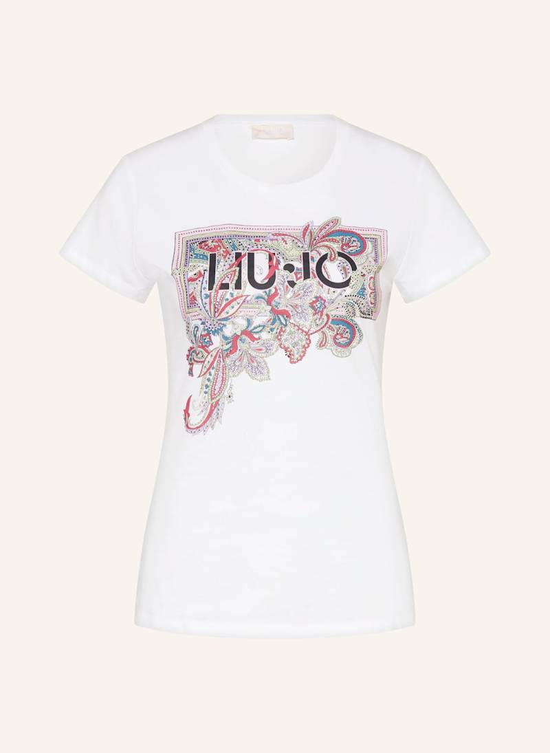 Liu Jo T-Shirt Mit Schmucksteinen weiss von LIU JO