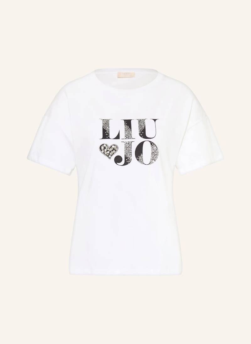 Liu Jo T-Shirt Mit Schmucksteinen weiss von LIU JO