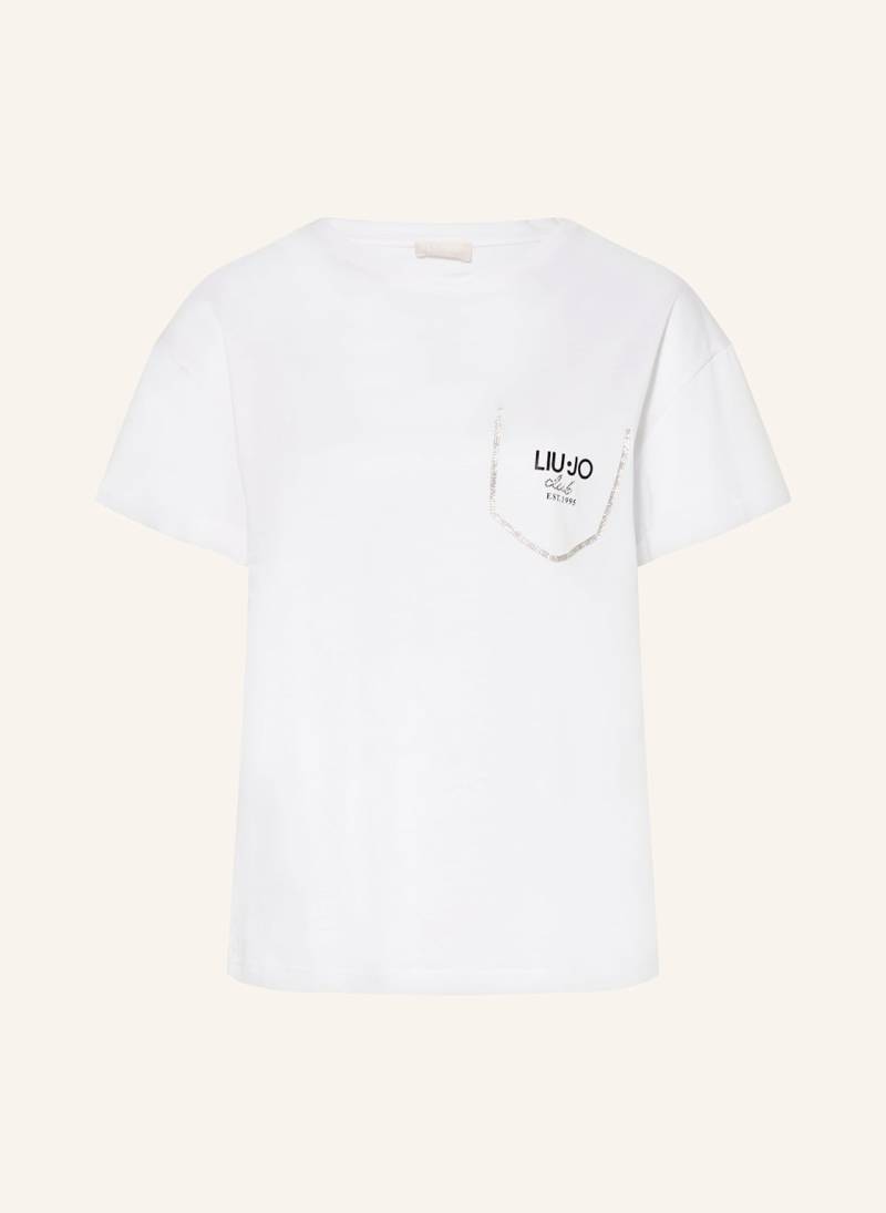 Liu Jo T-Shirt Mit Schmucksteinen weiss von LIU JO