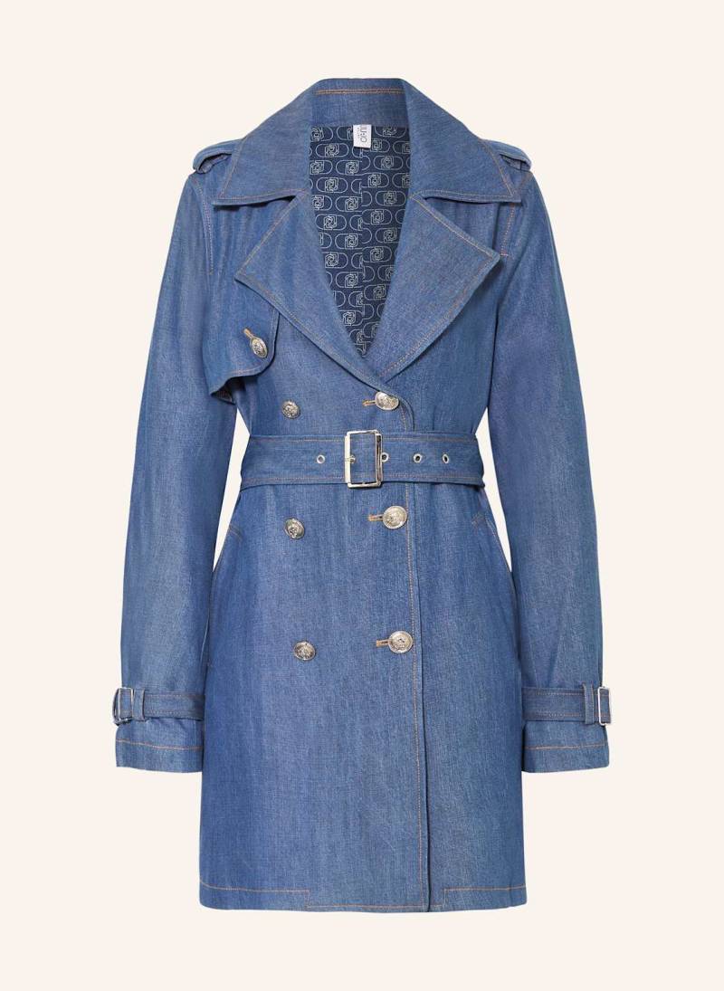 Liu Jo Trenchcoat In Jeansoptik blau von LIU JO