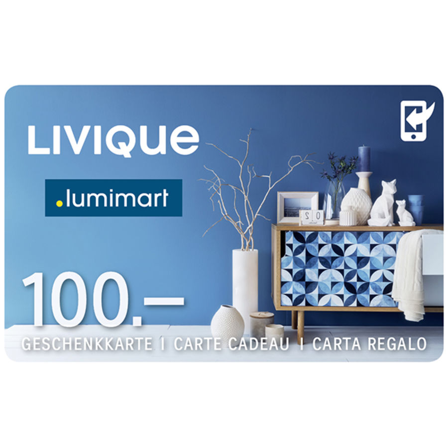 Carte cadeau (100 CHF) von LIVIQUE