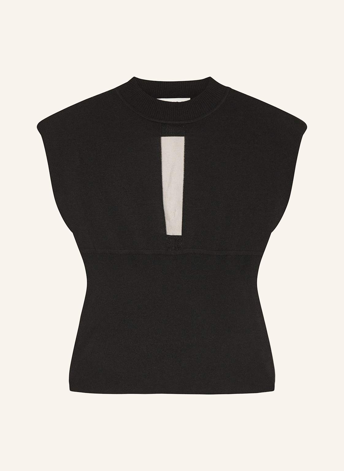 Livy Lounge-Top Muller Mit Cut-Out schwarz Livy Lounge-Top Muller Mit Cut-Out schwarz von LIVY