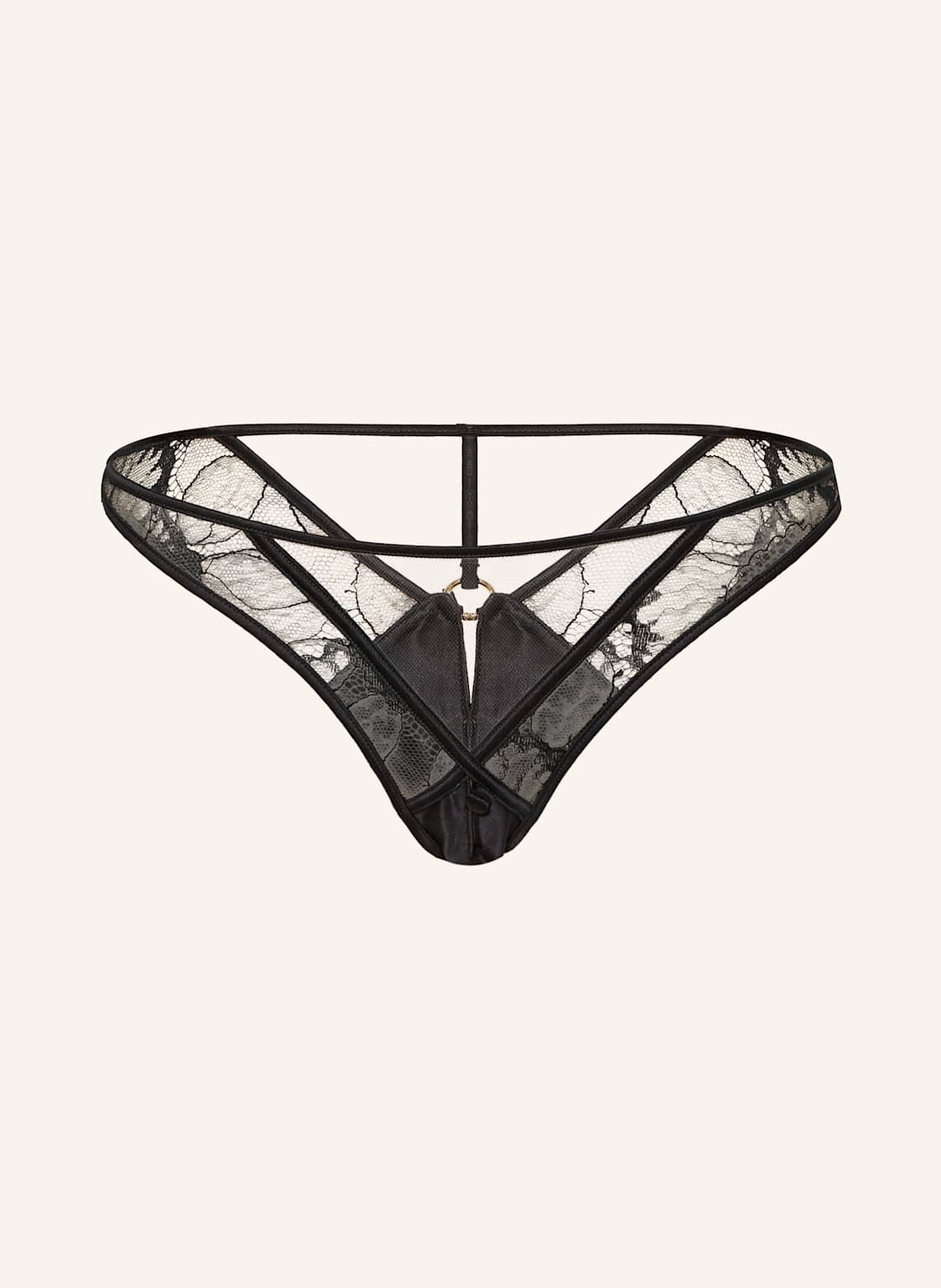 Livy Slip Ouvert Adorn Aus Seide schwarz Livy Slip Ouvert Adorn Aus Seide schwarz von LIVY
