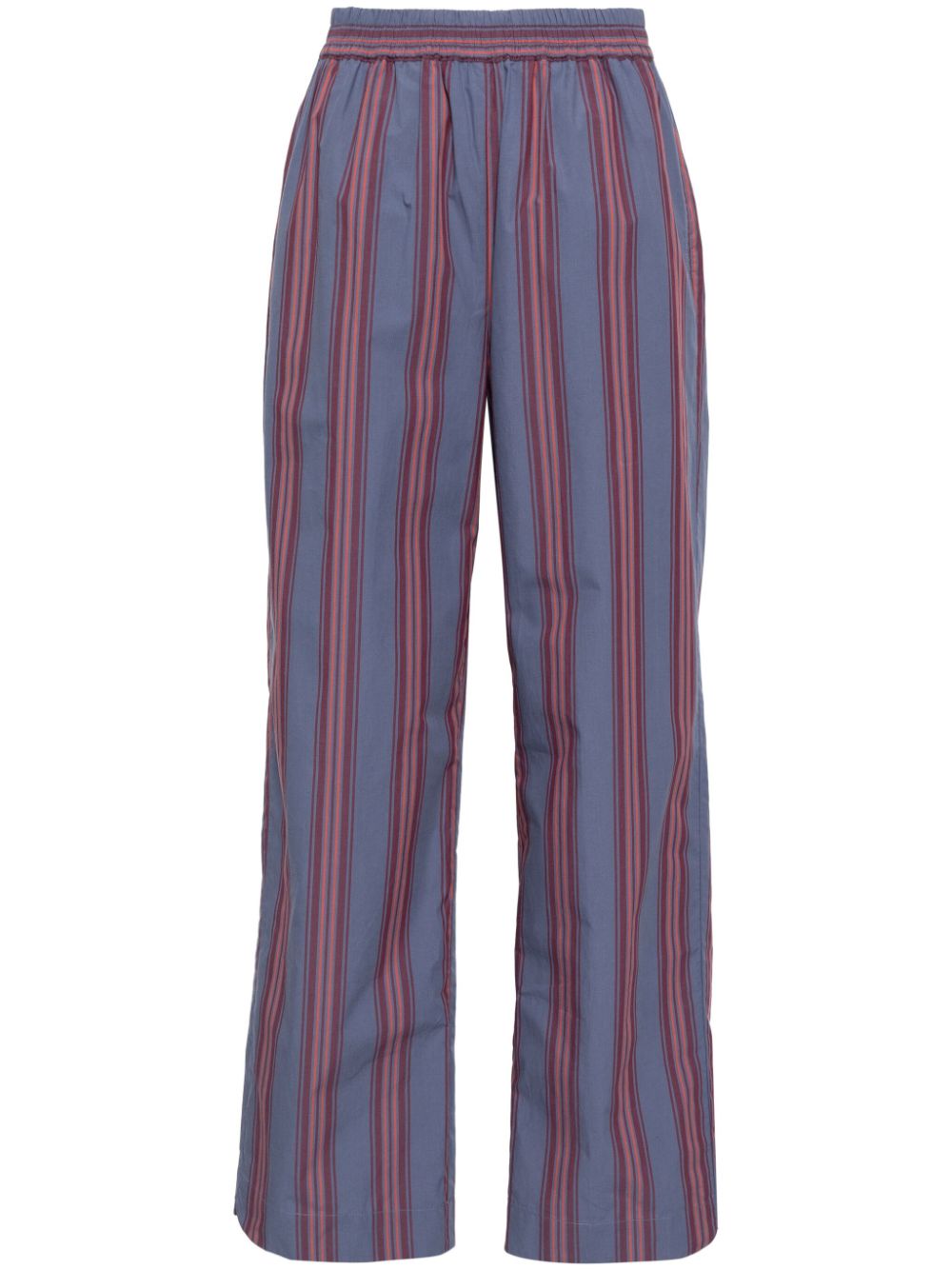 LMND Chiara shirt stripes pants - Blue von LMND