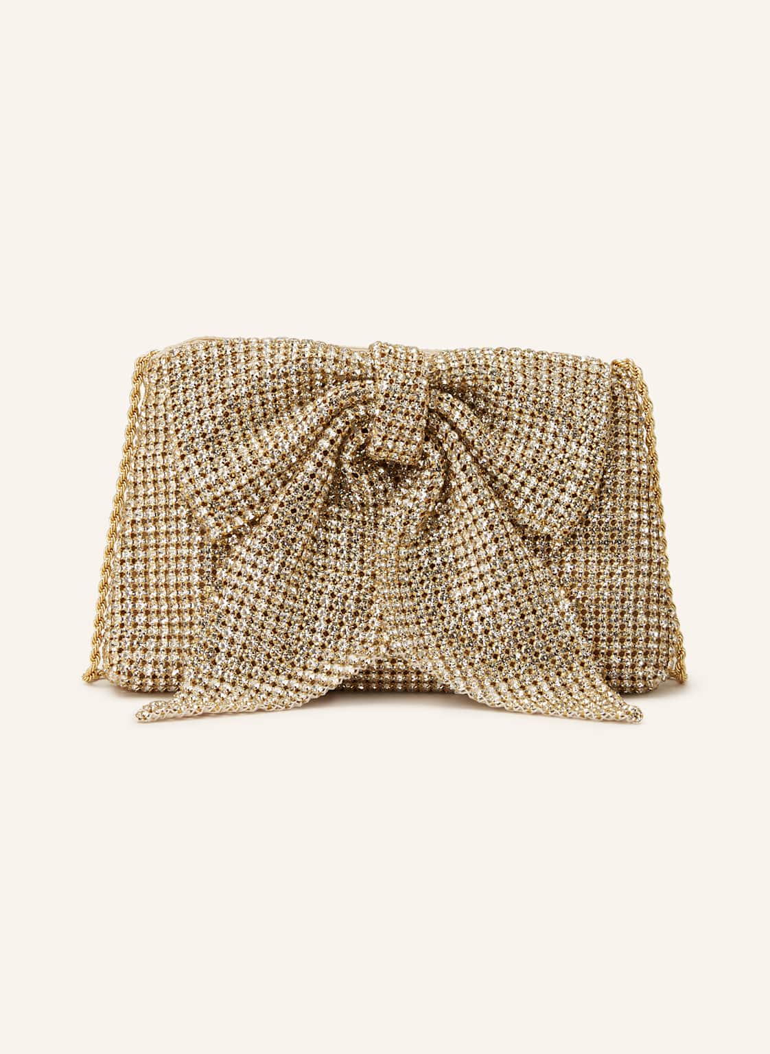 Loeffler Randall Clutch Jolene Mit Schmucksteinen gold Loeffler Randall Clutch Jolene Mit Schmucksteinen gold von LOEFFLER RANDALL