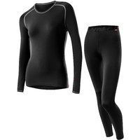 LÖFFLER Damen Funktionsunterwäsche-Set TRANSTEX® WARM schwarz | 40 von Löffler