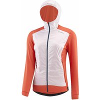 LÖFFLER Damen Laufjacke Hybrid Light Hooded orange | 44 von Löffler