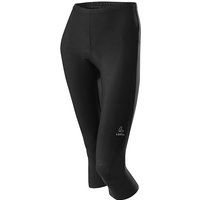 LÖFFLER Damen Radhose Basic 3/4 schwarz | 36 von Löffler