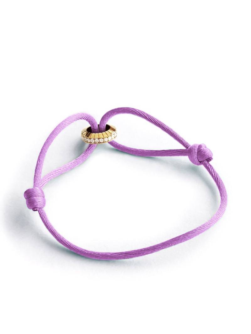 LOEV 14kt yellow gold Eternity Summer diamond bracelet - Purple von LOEV