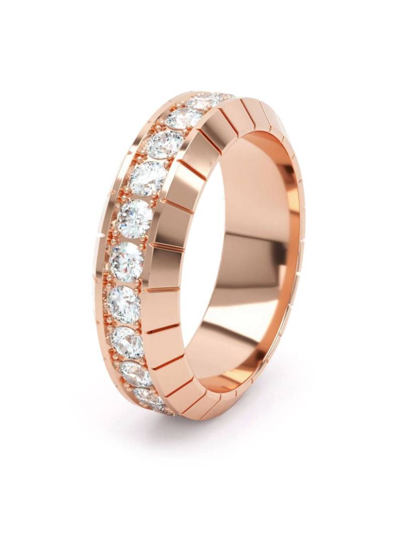 LOEV 18kt rose gold Eternity diamond ring - Pink von LOEV