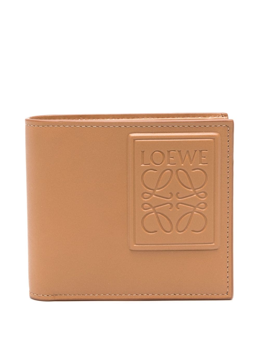 LOEWE Anagram-debossed leather wallet - Brown von LOEWE