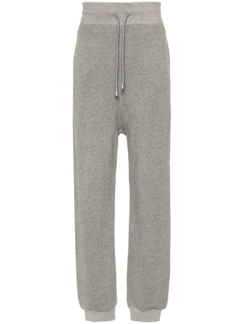 LOEWE Anagram-patch drawstring track pants - Grey von LOEWE