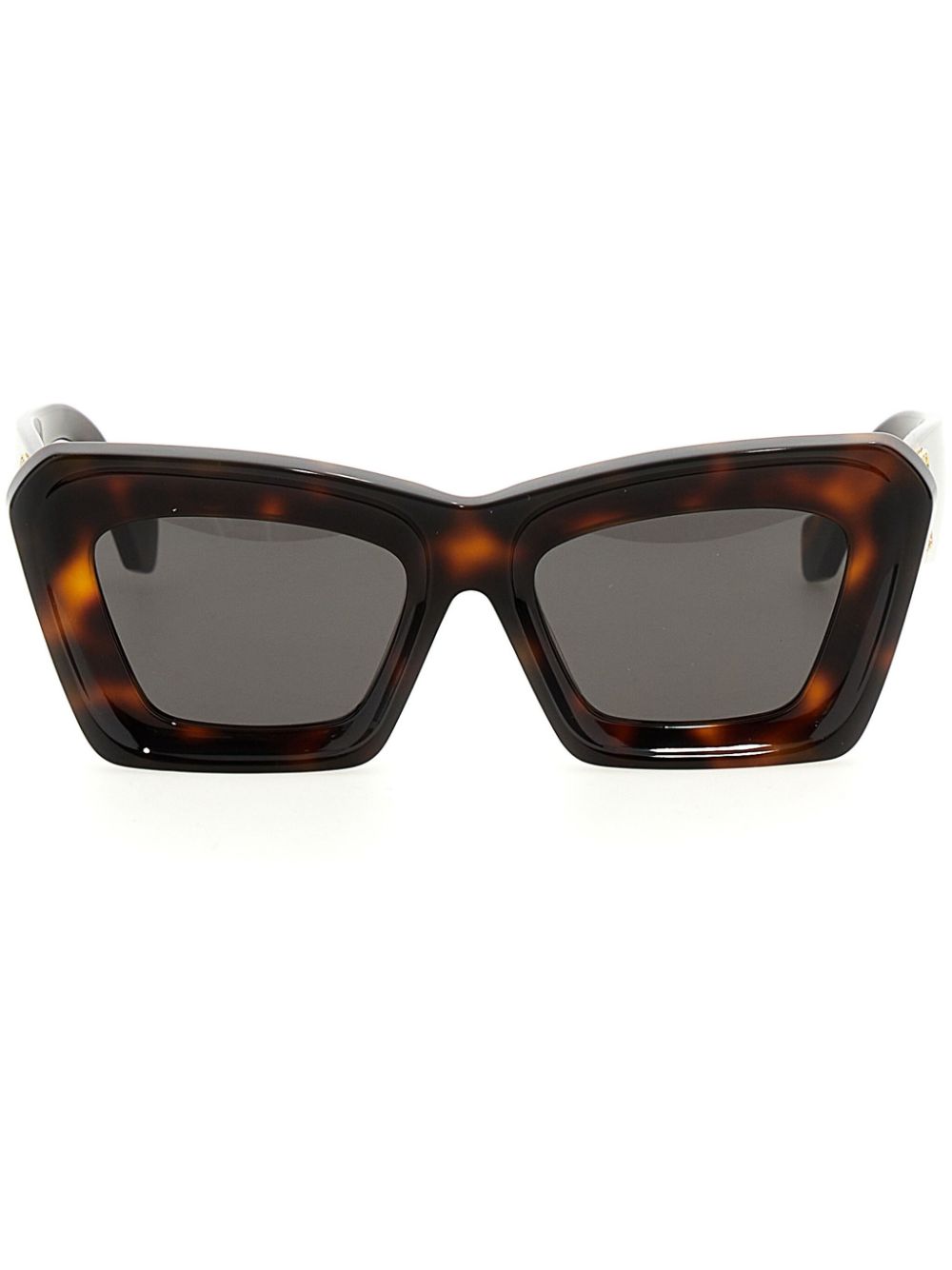 LOEWE Beveled sunglasses - Brown von LOEWE