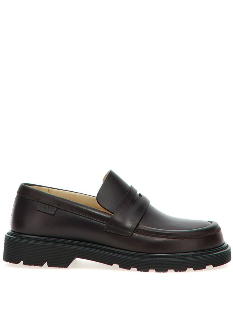 LOEWE Blaze loafers - Brown von LOEWE