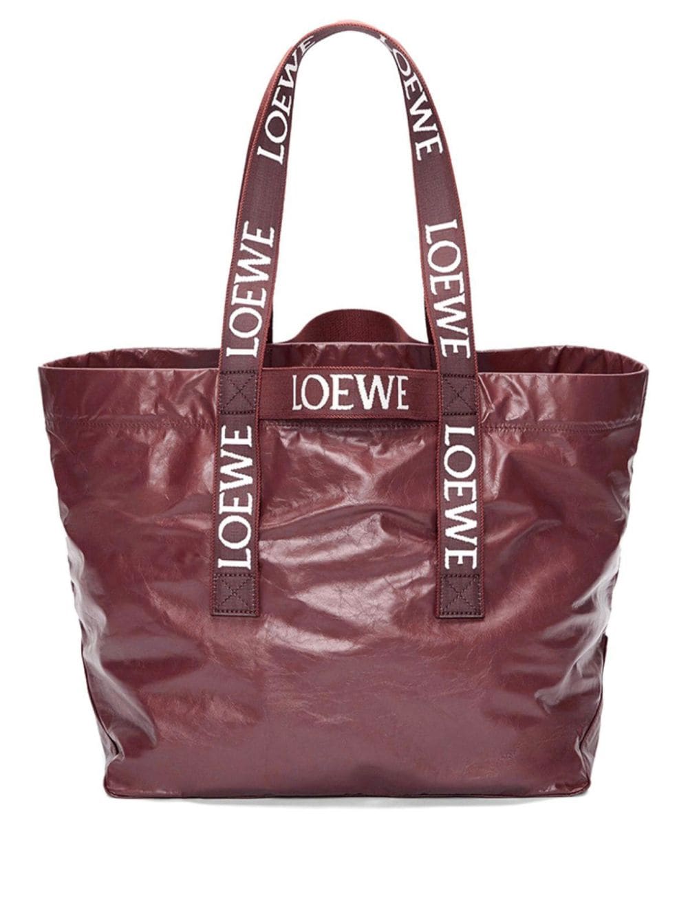 LOEWE Fold Shopper tote bag - Brown von LOEWE