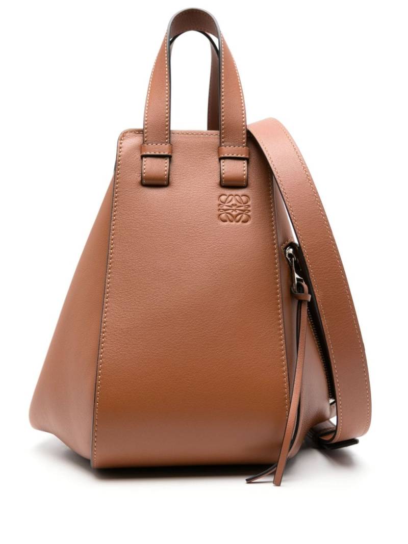 LOEWE small Hammock tote bag - Brown von LOEWE