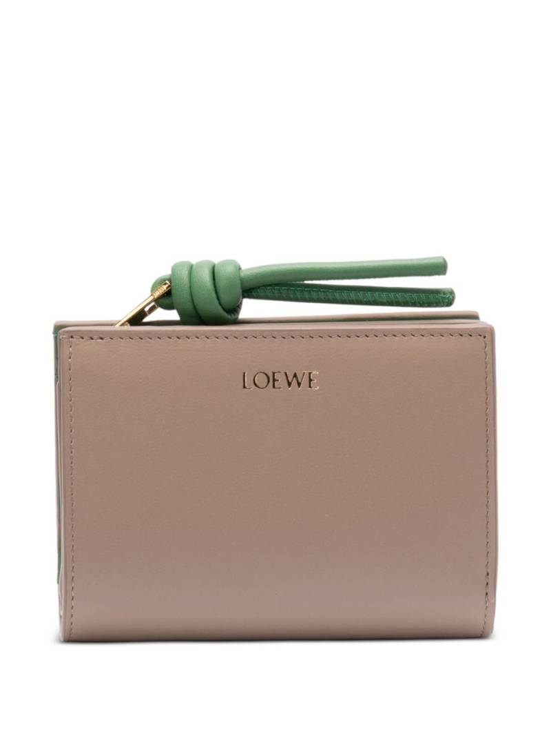 LOEWE Knot wallet - Neutrals von LOEWE