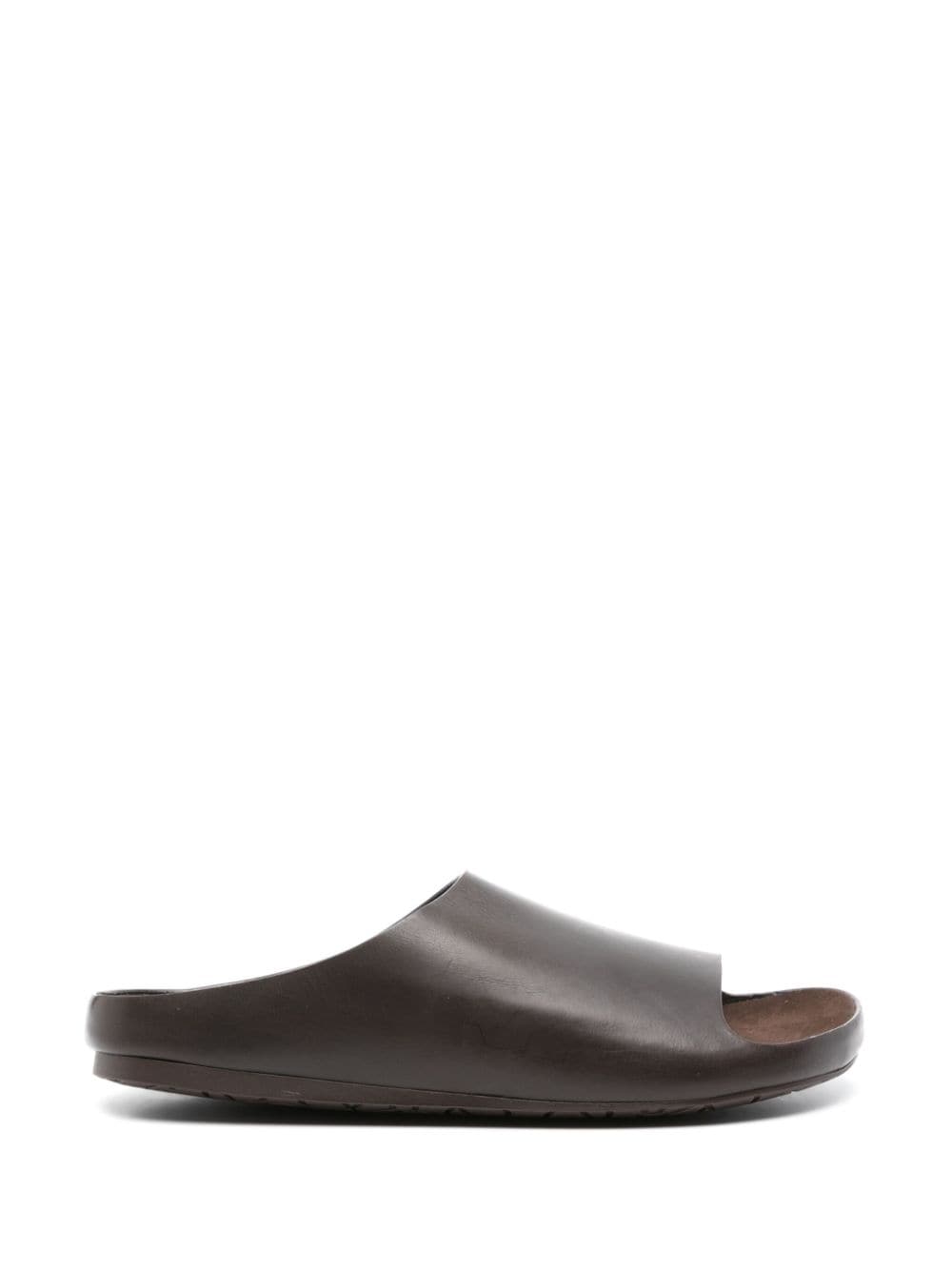 LOEWE Lago leather sandals - Brown von LOEWE