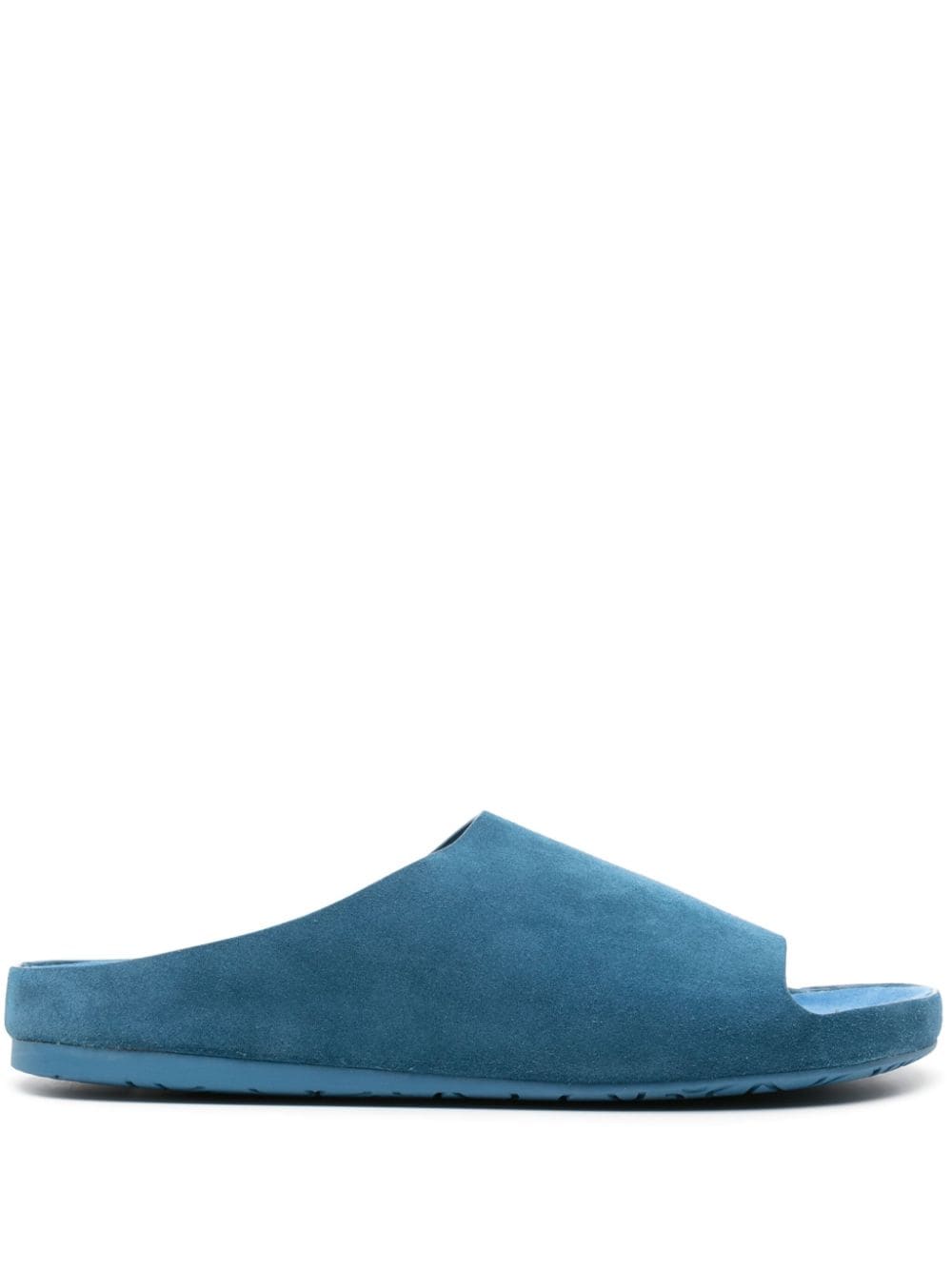 LOEWE Lago suede sandals - Blue von LOEWE