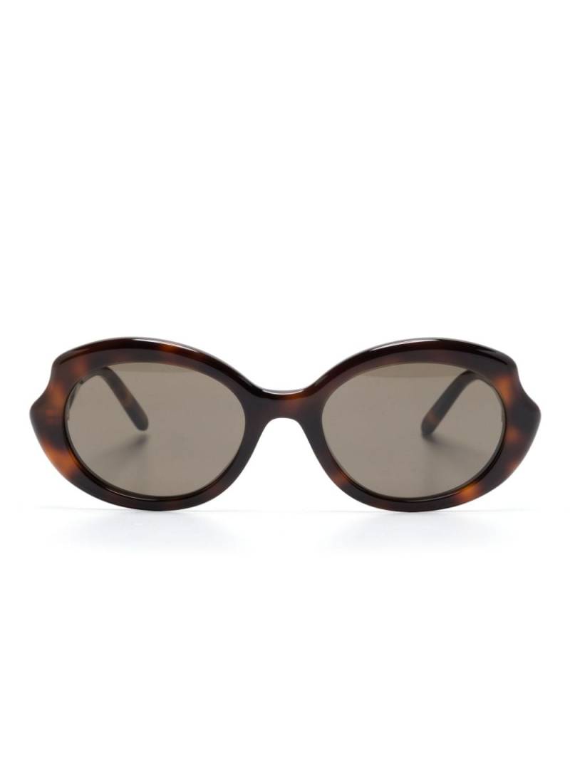 LOEWE Mini Oval Slim sunglasses - Brown von LOEWE